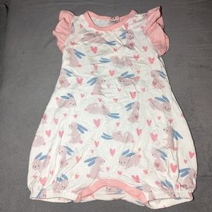 BNWT bamboo bunny romper